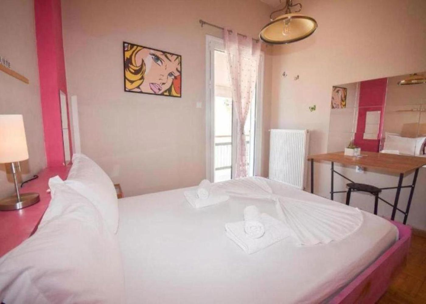 Athens 24-Hours Hostel #Athensairport #Latecheck-In #Privatetransportservice #Groups #Downtown Markópoulon Dış mekan fotoğraf